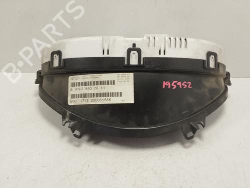 Instrument cluster MERCEDES-BENZ M-CLASS (W163) ML 270 CDI (163.113) | BP20698406C47 
