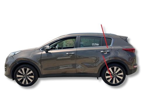 Bagskærm venstre Bagskærm venstre KIA SPORTAGE IV (QL, QLE) 1.7 CRDi (116 hp) 36767509 36767509