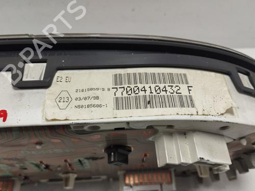 Instrument cluster RENAULT CLIO II (BB_, CB_) 1.2 (BB0A, BB0F, BB10, BB1K, BB28, BB2D, BB2H, CB0A,... | BP25283683C47 