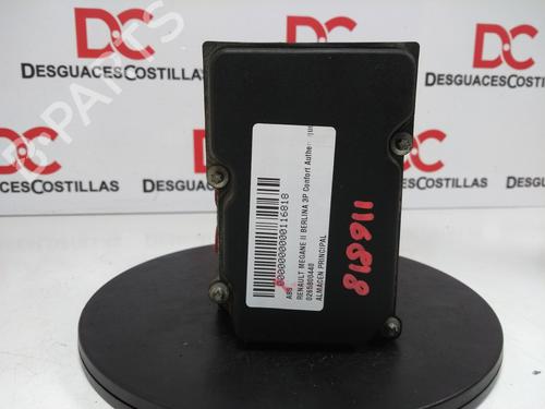 ABS pump RENAULT MEGANE II (BM0/1_, CM0/1_) 1.5 dCi (BM02, BM13, BM2A, CM02, CM13) | BP17401076M43 