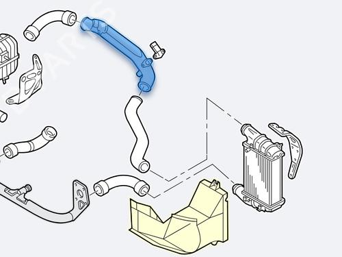 Pipe AUDI A4 B6 (8E2) 1.9 TDI | BP31914989M125 