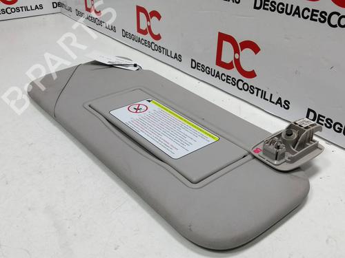 Used Right sun visor PEUGEOT 407 (6D_) 2.0 HDi 135 (6DRHRH, 6DRHRE, 6DRHRG, 6DRHRJ) (136 hp) 17398138