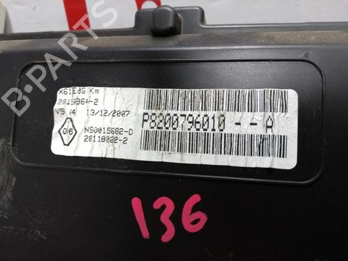 Instrument cluster RENAULT KANGOO / GRAND KANGOO II (KW0/1_) 1.5 dCi 85 (KW0K, KW0L, KW0B) | BP17400490C47 