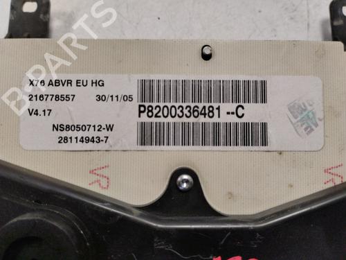 Instrument cluster RENAULT KANGOO (KC0/1_) 1.5 dCi | BP17419653C47 