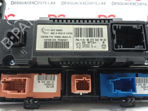 Climate control PEUGEOT 407 (6D_) 1.6 HDi 110 (6D9HZC, 6D9HYC) | BP17411071I5 
