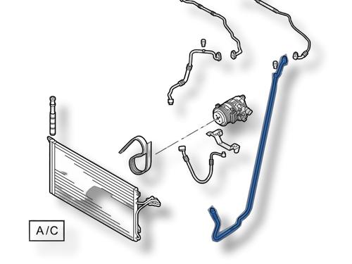 AC pipe PORSCHE CAYENNE (9PA) | BP37073262M126 - Image 2