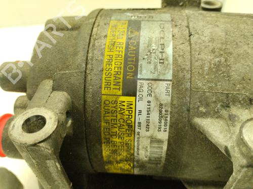 AC compressor RENAULT SCÉNIC II (JM0/1_)  | BP26376185M34 