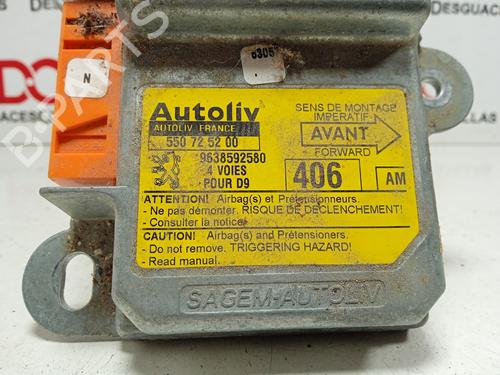 ECU airbags PEUGEOT 406 (8B) 1.8 BiFuel | BP17411675M53 