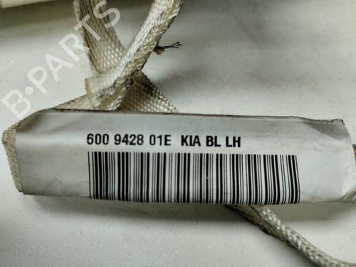 Left curtain airbag KIA SORENTO I (JC) 2.5 CRDi 4WD | BP17418332C11 