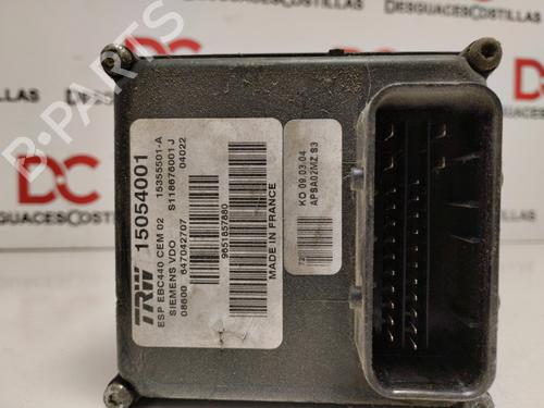 ABS pump PEUGEOT 407 (6D_) 2.0 (6DRFNB, 6DRFNE) | BP17414817M43 
