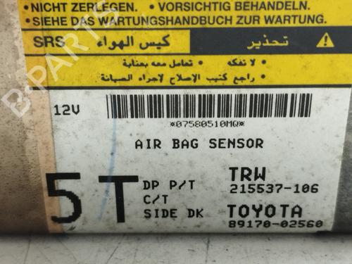 Kollisjonspute styreenhet TOYOTA AURIS (_E15_)  | BP18127345M53 