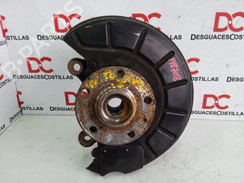 Used Left front steering knuckle VW TOURAN (1T1, 1T2) 1.9 TDI (105 hp) 31128815