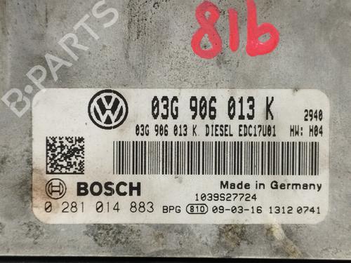 Engine control unit (ECU) SEAT IBIZA IV (6J5, 6P1)  | BP18233957M57 