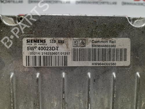 Engine control unit (ECU) CITROËN XSARA Coupe (N0) 2.0 HDI 90 | BP17407663M57 