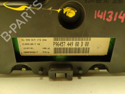 Instrument cluster CITROËN XSARA Coupe (N0) 2.0 i 16V | BP17412242C47 
