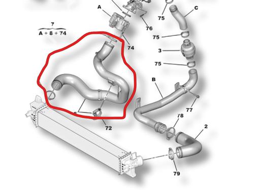 Pipe PEUGEOT BOXER Van 2.0 BlueHDi 130 | BP39684056M125 - Image 2