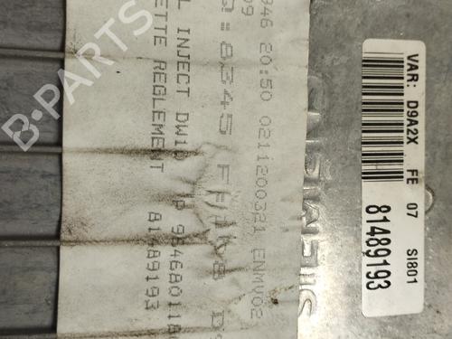 Engine control unit (ECU) PEUGEOT 406 (8B) 2.0 HDI 90 | BP29908061M57 