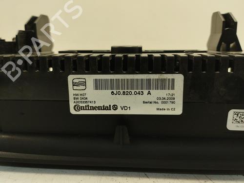 Climate control SEAT IBIZA IV (6J5, 6P1)  | BP19301136I5 