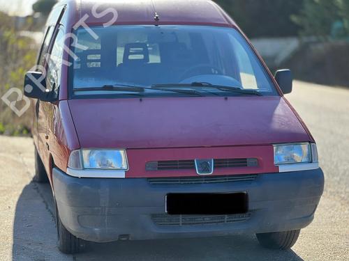 Rear right seatbelt PEUGEOT EXPERT (224_) 1.9 TD | BP17413021I28 