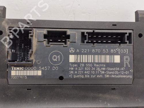Electronic module MERCEDES-BENZ S-CLASS (W221, V221) S 350 (221.056, 221.156) | BP30194536M83