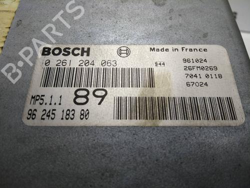 Engine control unit (ECU) PEUGEOT 406 (8B) 1.8 16V | BP17397492M57