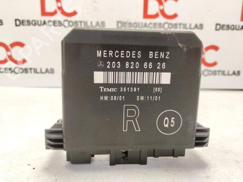 Used Comfort control module MERCEDES-BENZ C-CLASS (W203) C 200 Kompressor (203.045) (163 hp) 17418936