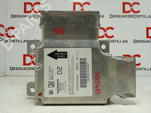 Kollisjonspute styreenhet OPEL VECTRA C (Z02) 2.2 DTI 16V (F69) (125 hp) 17411713