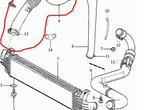 Rør VOLVO S40 II (544) 2.0 D (136 hp) 32780465