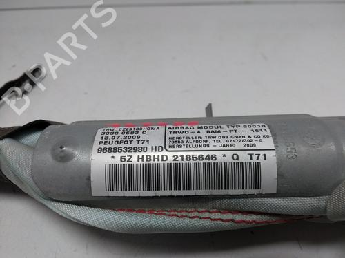 Left curtain airbag PEUGEOT 308 I (4A_, 4C_)  | BP17403833C11 