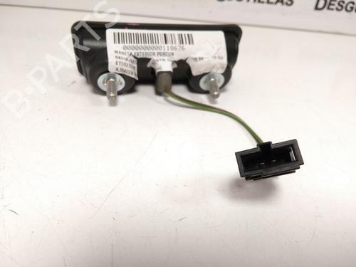 Tailgate handle SKODA FABIA I (6Y2)  | BP17401781C132 