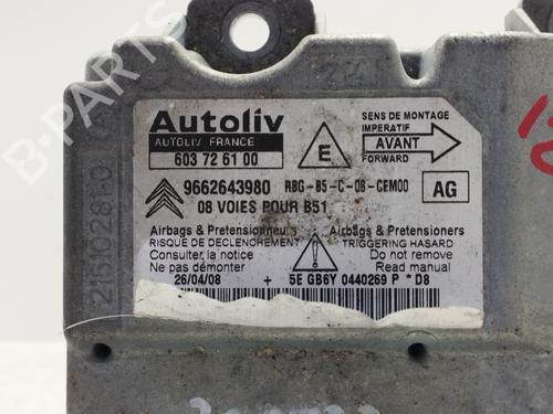 ECU airbags CITROËN C4 I (LC_)  | BP23225783M53 