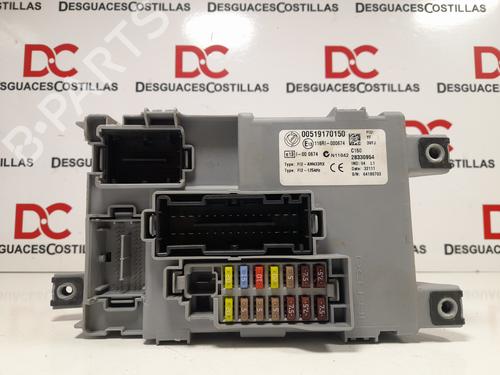 Used Fuse box OPEL COMBO Box Body/MPV (X12) 1.3 CDTI (B05) (90 hp) 17408094
