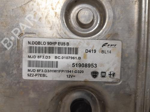 Engine control unit (ECU) OPEL COMBO Box Body/MPV (X12) 1.3 CDTI (B05) | BP17406934M57 