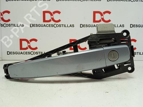 Used Front left exterior door handle OPEL ASTRA H (A04) 1.7 CDTI (L48) (100 hp) 25903591