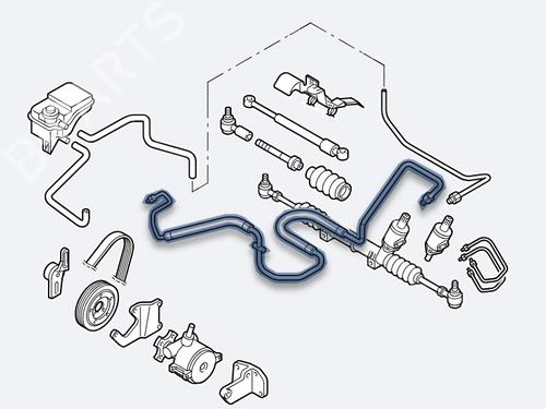 Pipe CITROËN XSARA Coupe (N0) 2.0 HDI 90 | BP24980160M125 