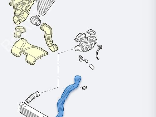 Used Pipe BMW 1 (E87) 118 d (143 hp) 31914981