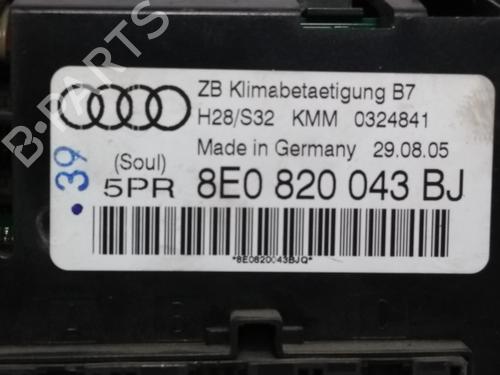 Climate control AUDI A4 B7 (8EC) 2.0 TDI 16V | BP17399918I5 