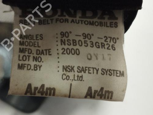 Rear right seatbelt HONDA CR-V I (RD) 2.0 16V 4WD (RD1, RD3) | BP18528101I28 