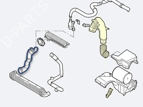 Rør Rør FORD FOCUS II (DA_, HCP, DP) 1.6 TDCi (109 hp) 34036907 34036907