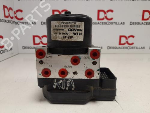 Used ABS pump KIA CARNIVAL II (GQ) 2.9 CRDi (144 hp) 17408007
