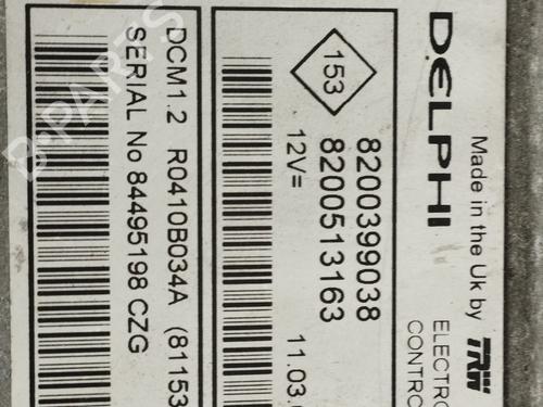 Engine control unit (ECU) RENAULT CLIO III (BR0/1, CR0/1)  | BP28367124M57