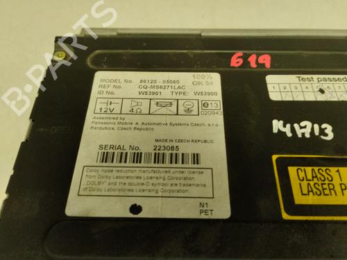 Radio TOYOTA AVENSIS (_T25_) 2.0 D-4D (ADT250_, ADT250R) | BP17412480E6 