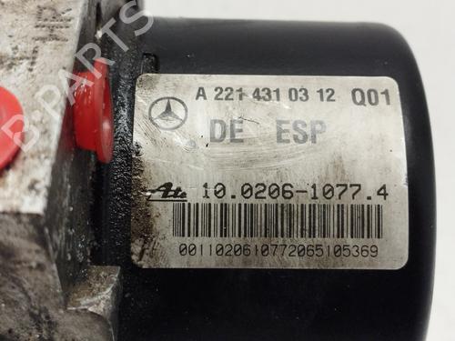 ABS pump MERCEDES-BENZ S-CLASS (W221, V221) S 350 (221.056, 221.156) | BP25846185M43