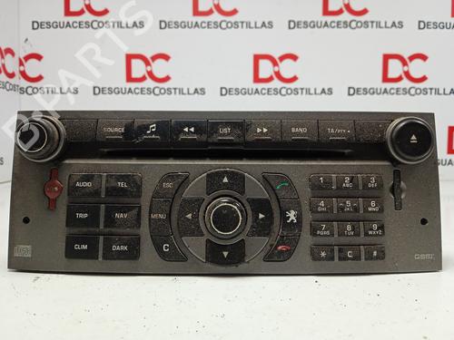 Used Radio PEUGEOT 407 (6D_) 2.0 (6DRFNB, 6DRFNE) (136 hp) 17410350