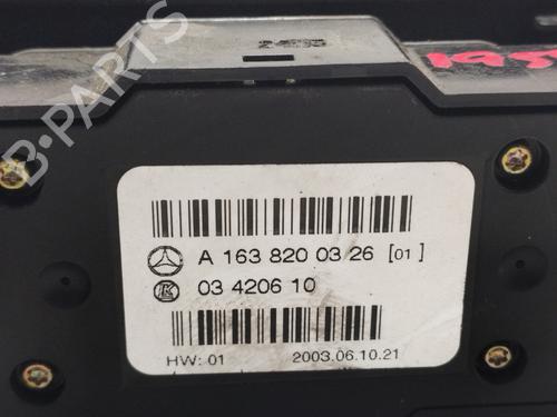 Left rear window switch MERCEDES-BENZ M-CLASS (W163) ML 270 CDI (163.113) | BP20978529I29 