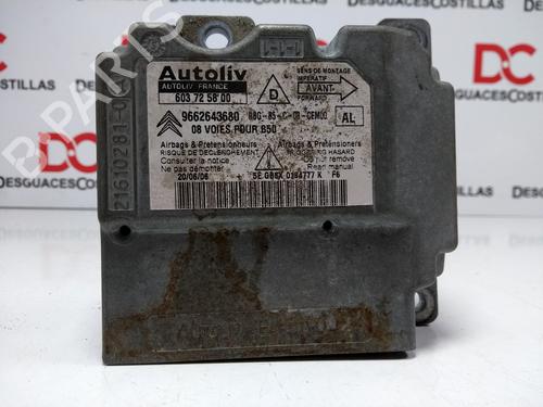 Used ECU airbags CITROËN C4 Coupe (LA_) 1.6 16V (109 hp) 17402926