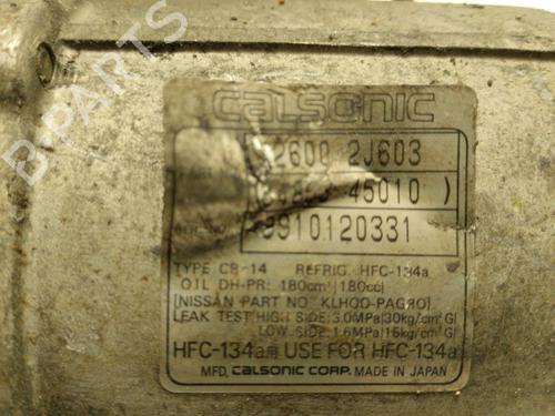 AC compressor NISSAN PRIMERA (P11) 2.0 TD | BP17419914M34 