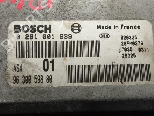 Engine control unit (ECU) PEUGEOT 106 II (1A_, 1C_) 1.5 D | BP20297336M57 