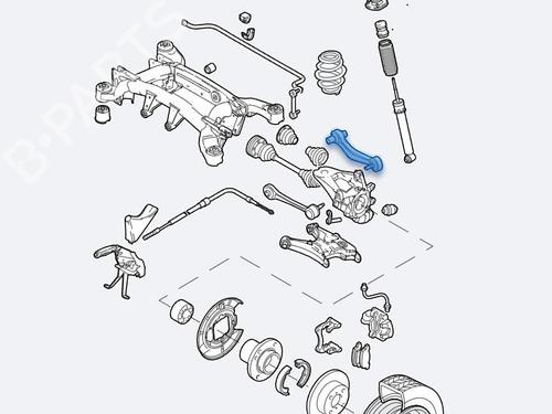 Right rear suspension arm BMW X5 (E53) 3.0 d | BP22379506M15 
