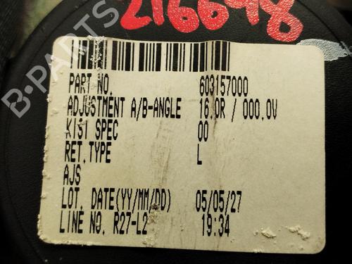 Front right seatbelt MAZDA 3 (BK) 1.6 DI Turbo | BP36765890I25 - Image 5